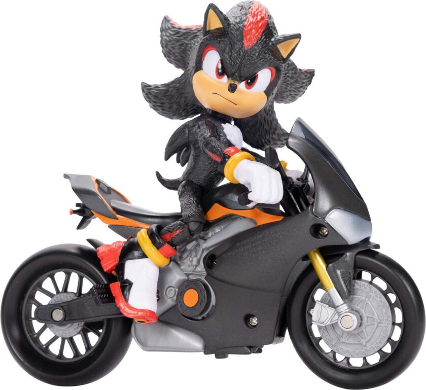 Sonic The Hedgehog 3 Shadow-figur med Motorsykkel - Film & Eventyrfigurer - Plast