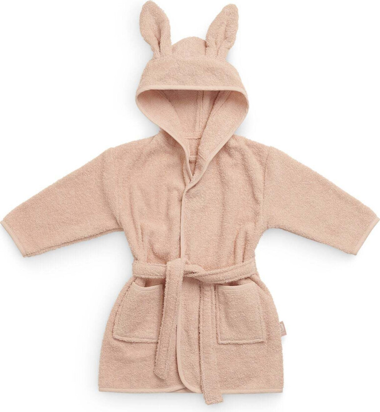 Badekåpe 3-4 År, Pale Pink - Badetøy - 100% Bomull