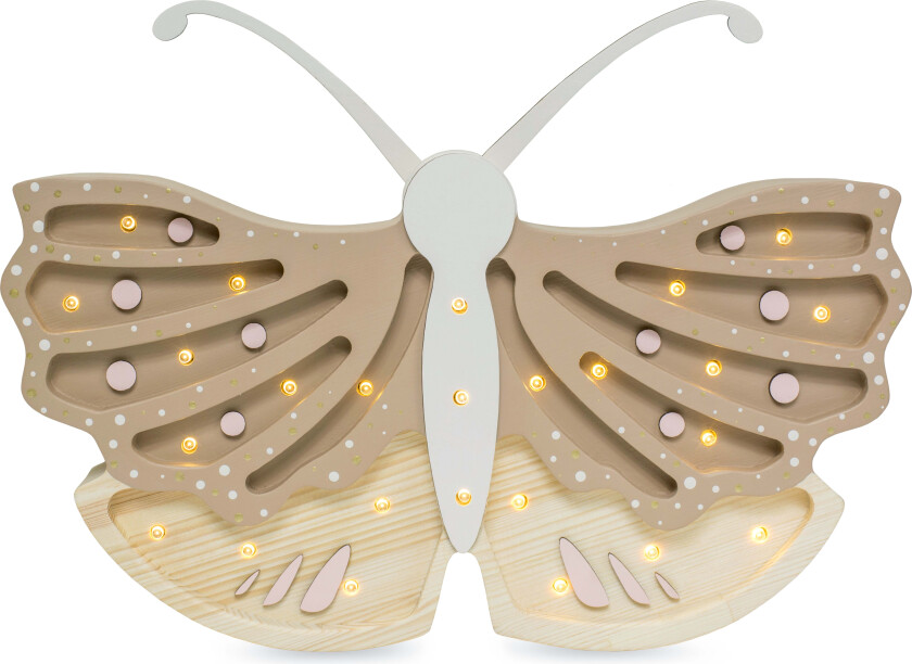 Lampe Sommerfugl, Brun - Nattlamper