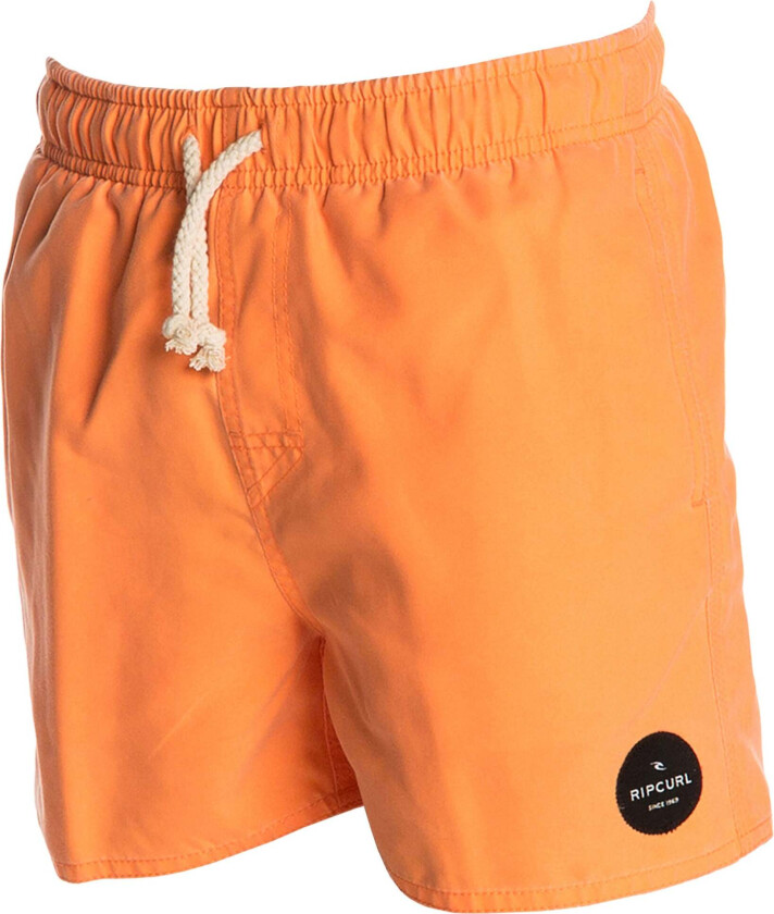 Solid Volley Badeshorts 13 tommer, Orange 160 - Badetøy