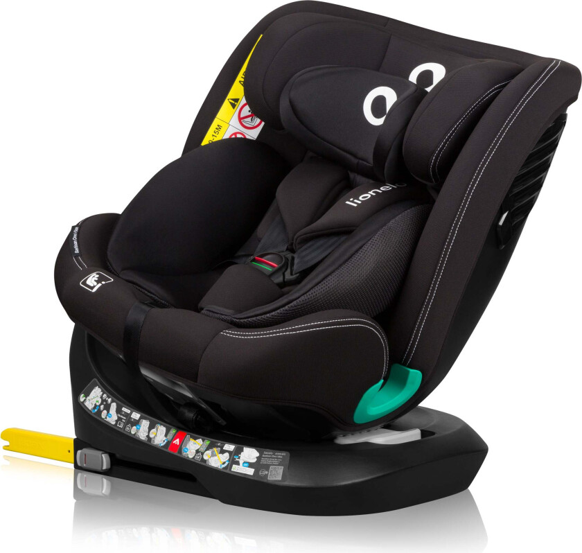 Bastiaan One I-size Bilstol, Black Carbon -  ISOFIX