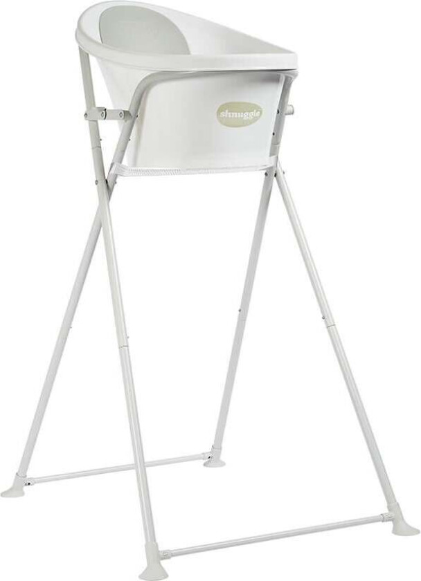 Sammenleggbart Stativ til Badebalje Baby, White/Grey - Badebaljer