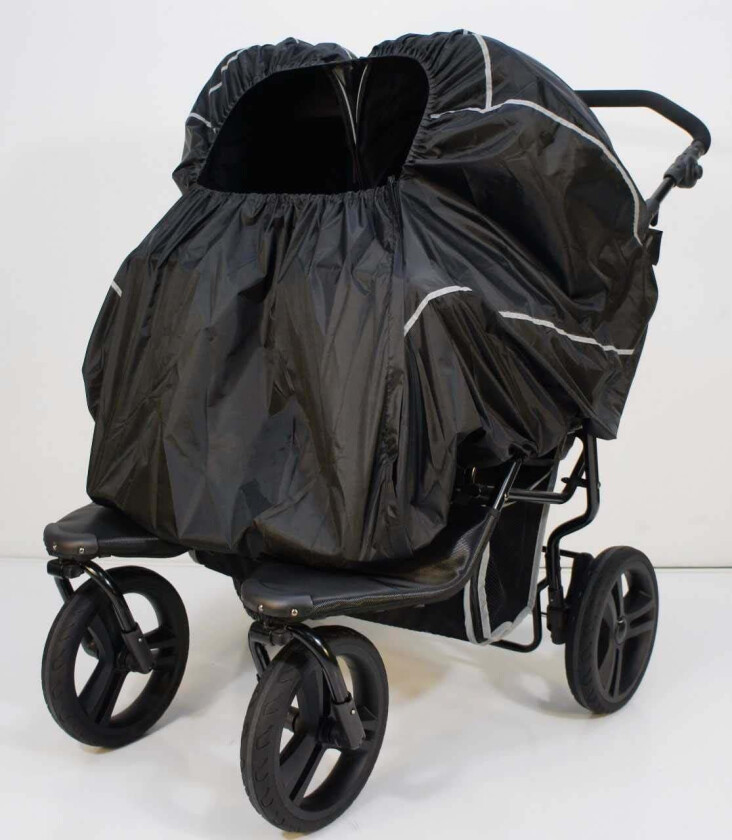 Regntrekk Tvilling, Svart -  Beskyttelsestrekk