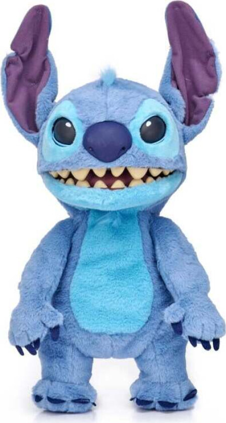 Stitch Real FX Interaktiv Hånddukke - Interaktive Leker - Polyester,Metall,Plast
