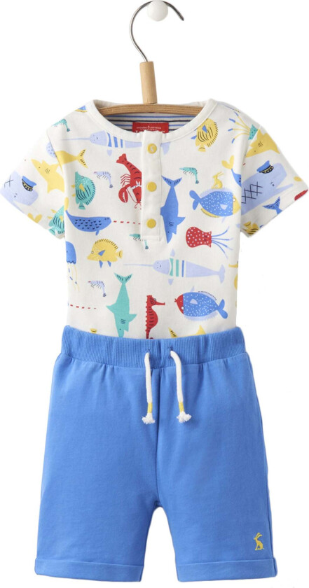 2-Pack Bestefar-sett, Cream Sea 3-6 - Shorts