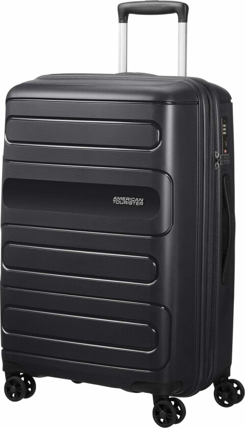 Sunside Spinner Koffert 72,5L, Black - Kofferter