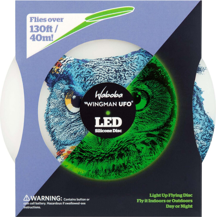 Wingman UFO Frisbee med LED-lys Blandet - Frisbees