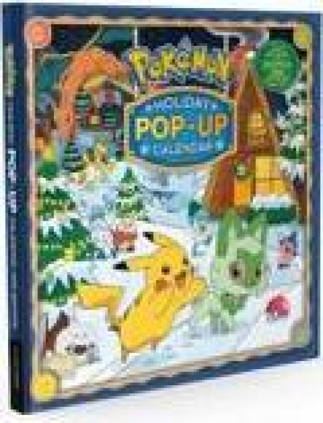 Pokémon Holiday Advent Pop-Up Tree Calendar: Come Join Pikachu and Its Friends as They Celebrate the Holidays by the Fire!