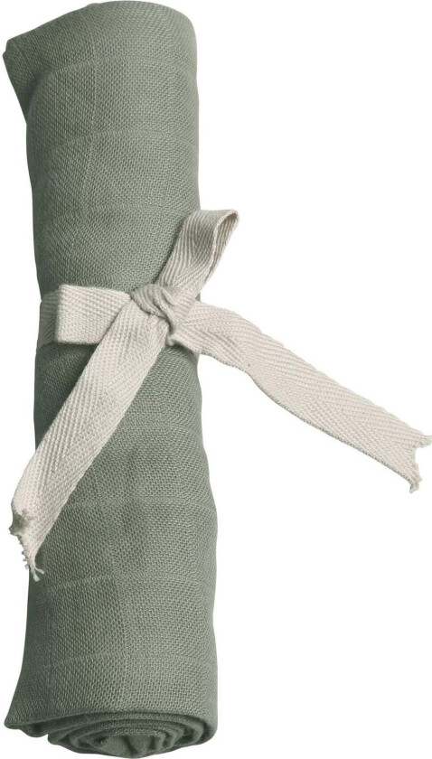 Bilde av Musselinteppe, Tender Green - Gulpekluter & Babytepper - 100% Bomull