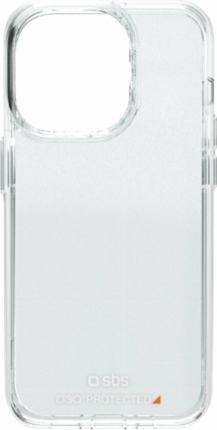 Sbs D3o Deksel Til Iphone 15 Pro - Gjennomsiktig