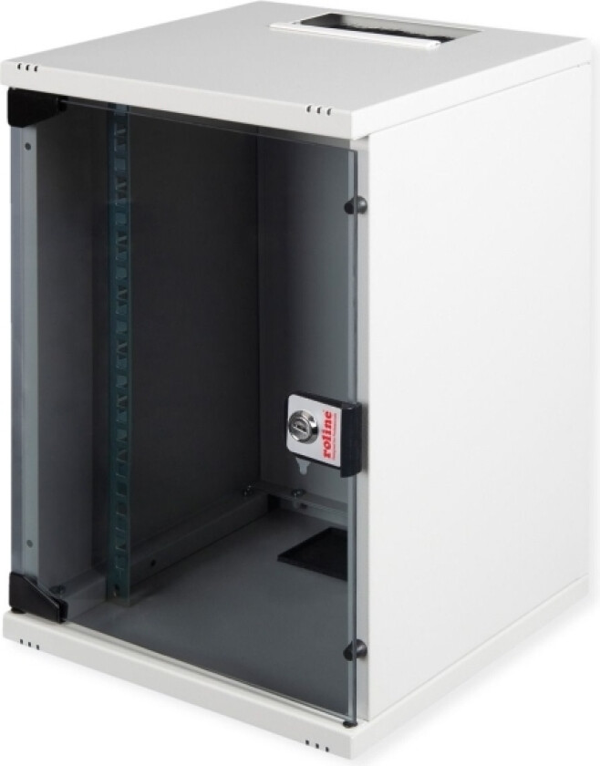 Roline 10-Inch Wall-Mounted Housing 9 U, 312X300 Wxd Kit Grey