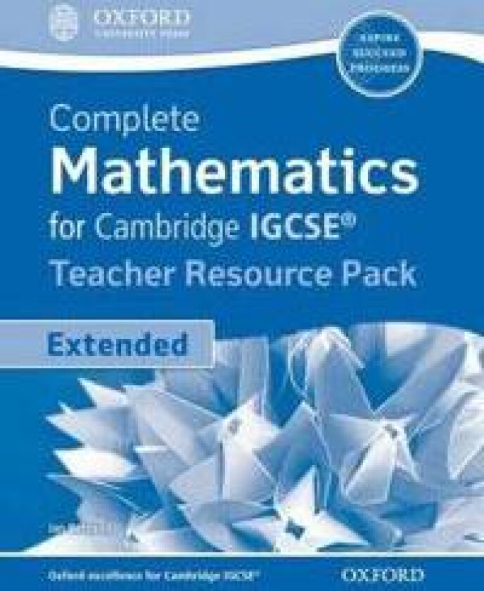 Extended Mathematics for Cambridge IGCSE Teachers Resource Kit