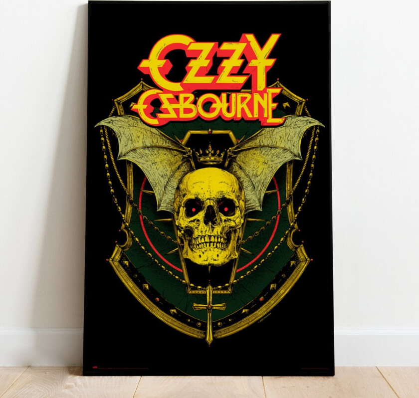 Plakat Skull Wings - 91,5 x 61 cm | Supernerds.no - Norsk Nettbutikk