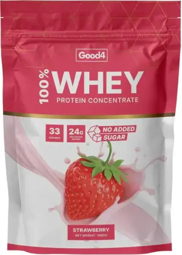 100% Whey Protein 1 kg, proteinpulver