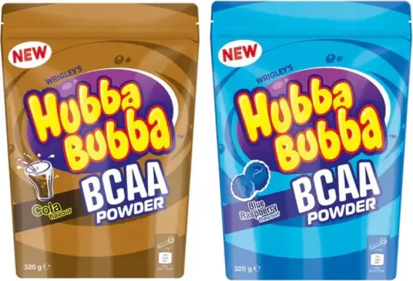 Hubba Bubba BCAA 320g, forgrenede aminosyrer