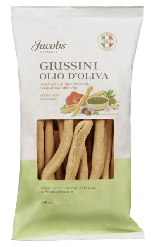 Grissini m/Olivenolje 200g