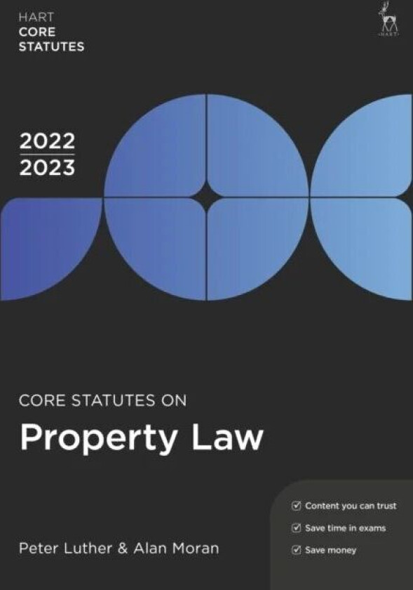 Core Statutes on Property Law 2022-23 av Peter Luther, Alan Moran