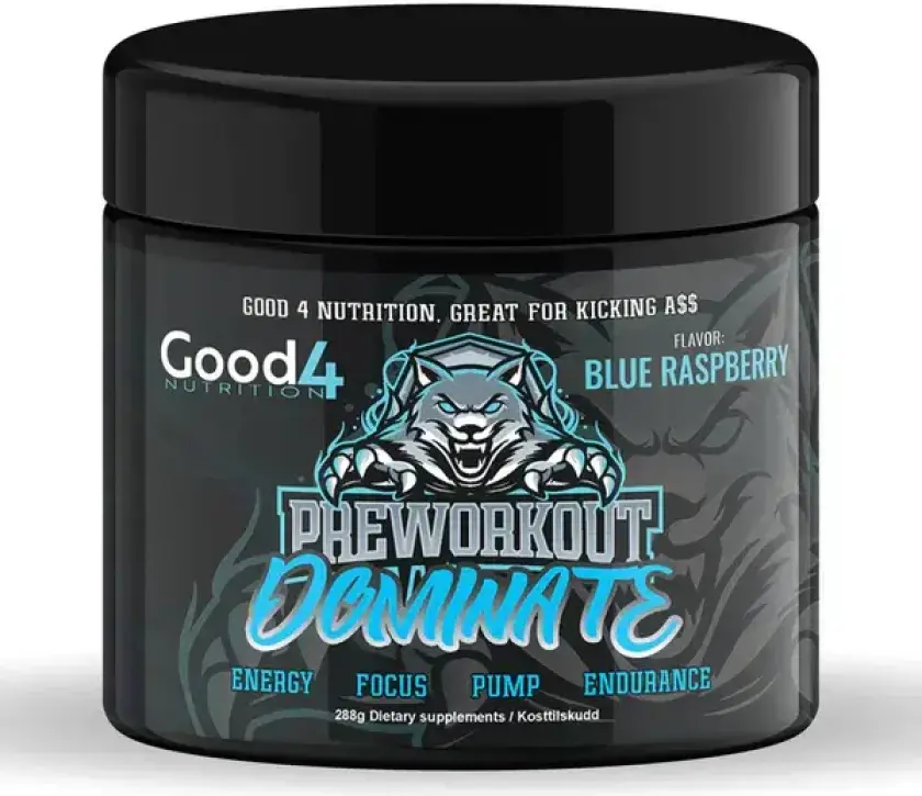 Dominate Pre Workout 288g, PWO