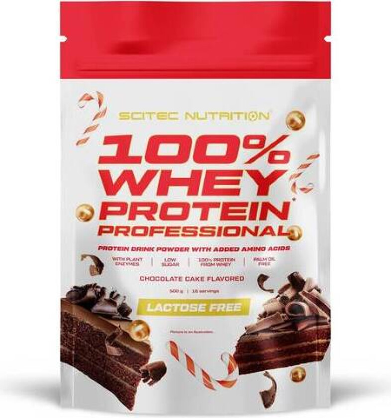 Scitec 100% Whey Protein Professional, 500g, Chocolate Cake