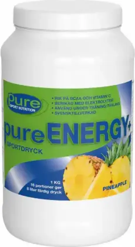 Pure Energy Powder 1000 g, Sportsdrikk