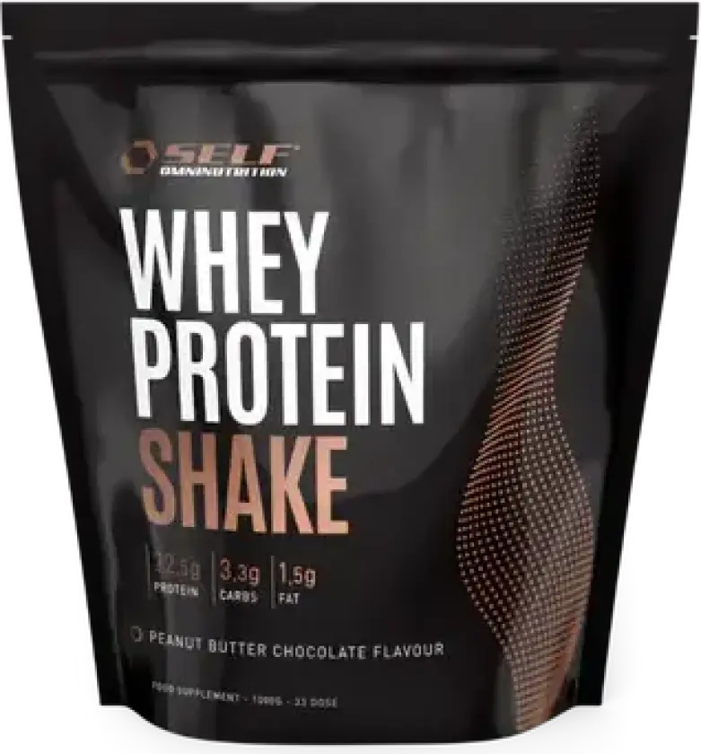 Self Whey Shake 1 kg, proteinpulver