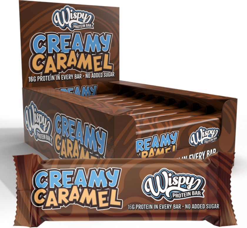 Protein Bar, 55g x 10stk, Creamy Caramel