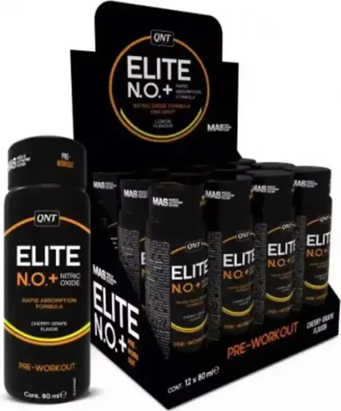 Elite NO+ PWO SHOT 12x80ml, Pre Workout