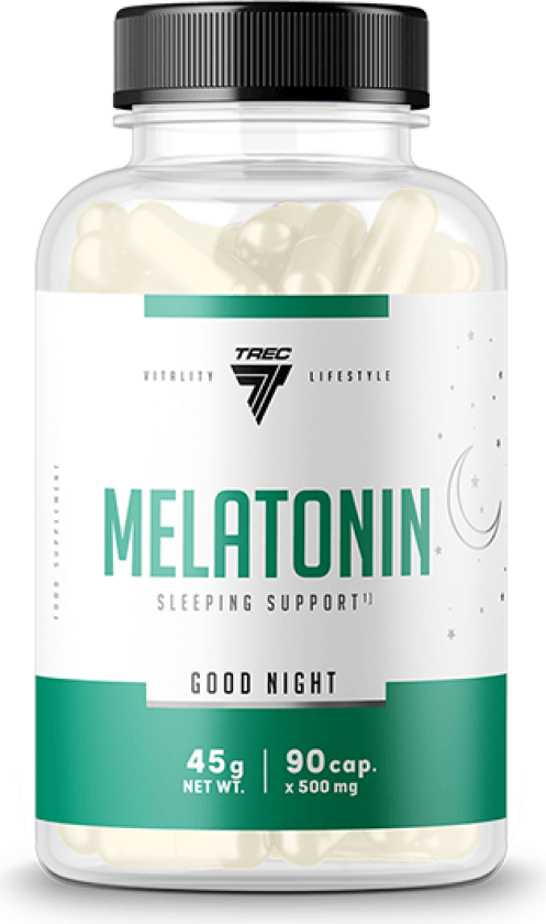 Trec Melatonin 90 kapsler, bedrer søvnen