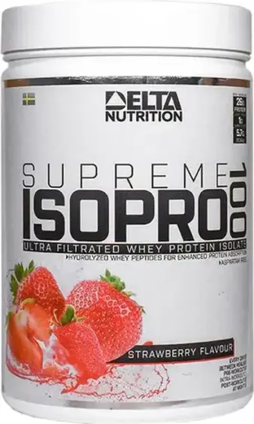 Delta Supreme ISO PRO 100, 900 g, proteinpulver