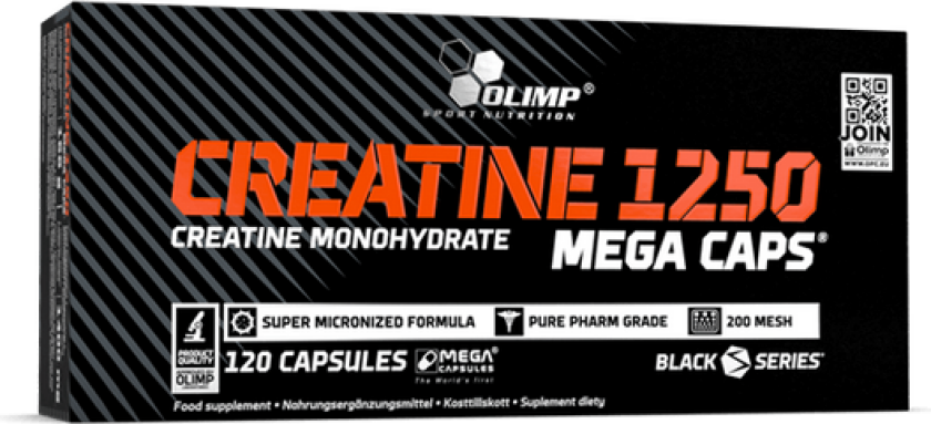 Bilde av Olimp Creatine 1250 Mega Caps, 120 caps