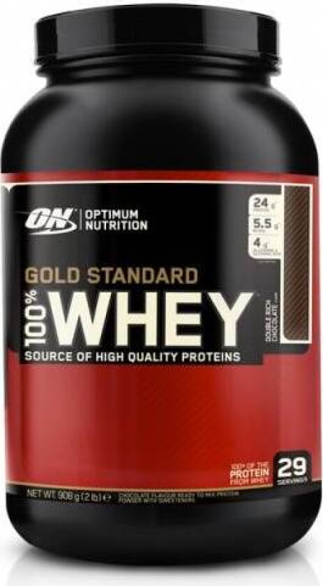 Optimum 100% Whey Gold Standard 908 g, proteinpulver