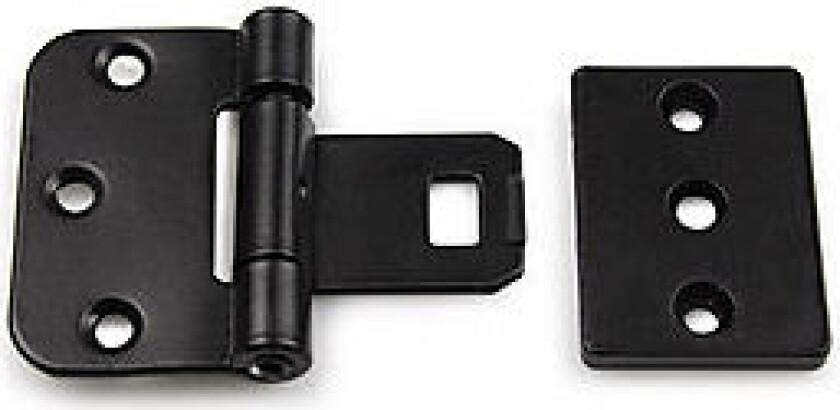 Dørhengsel snap-in 2465 sort
