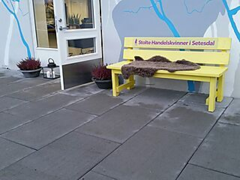 Helle grå 30x30x6 cm