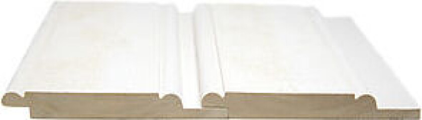 Gran 19x148 lhmr kledning grunnet hvit