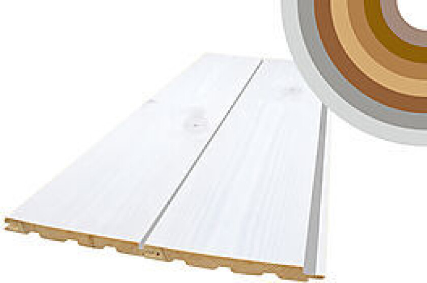 Furu 14x120 sprekkpanel be ss beis sjøsand