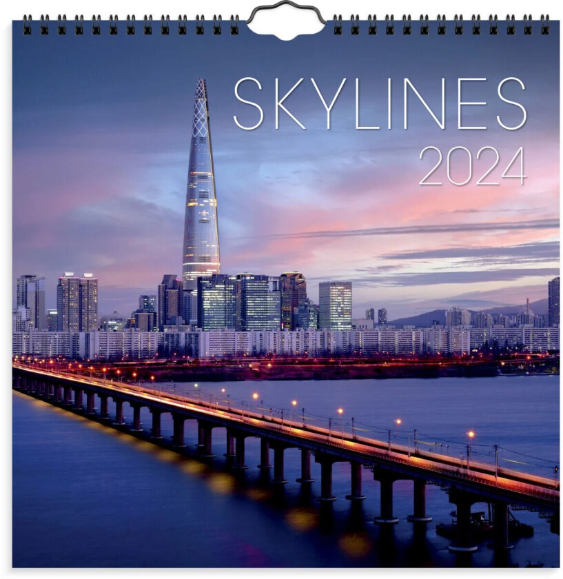Billedkalender 2024 Skylines