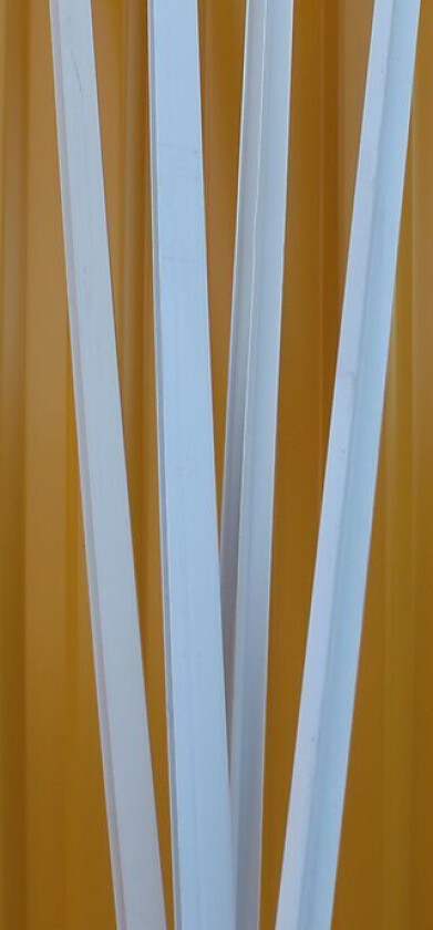 skjøtelist 2450 hvit