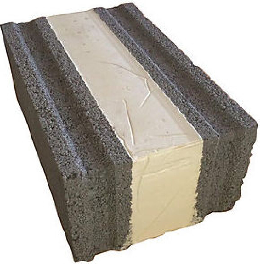 Isoblokk 35x20x50 cm 30 stk pr pall