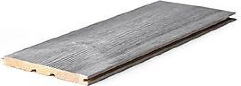 Bilde av Panel 13x145 mm børstet stengrå furu