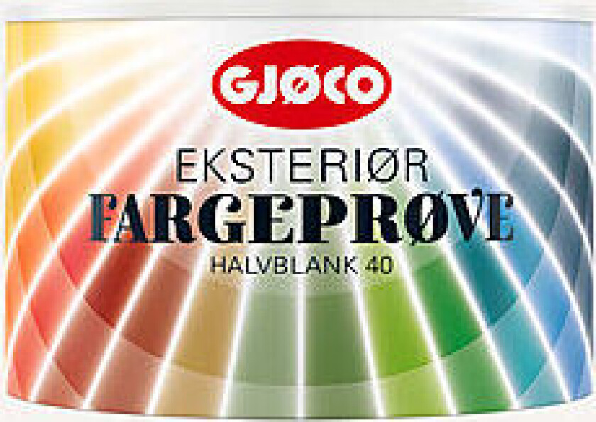 Fargeprøve ekst base klarrød 0.45 l gjøco
