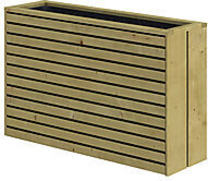 Blomsterkasse impregnert 80x40x40 cm