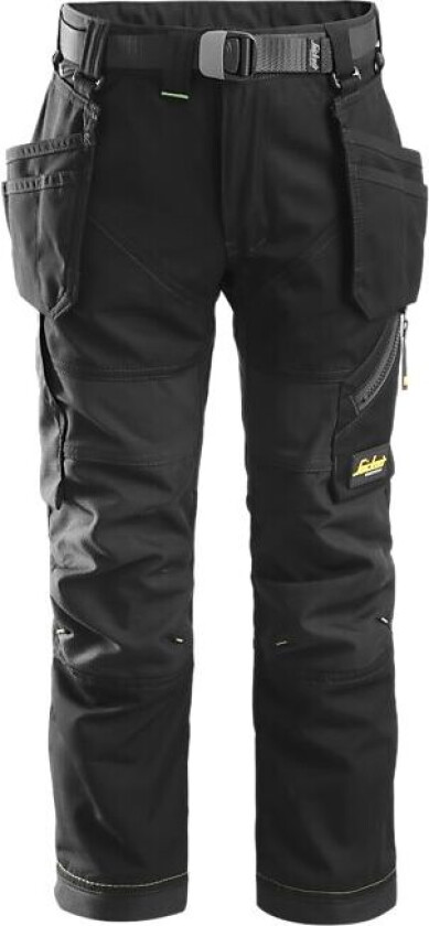 Bukse 7505 barn sor/sor 104 snickers workwear