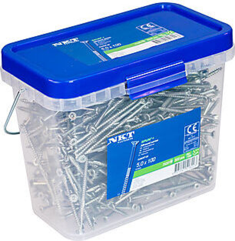 Treskrue spun+senk cli 5,0x90 600 stk