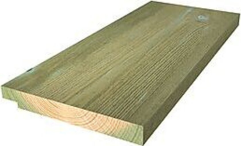 Kledning enkelfalset 19x148 mm impregnert furu