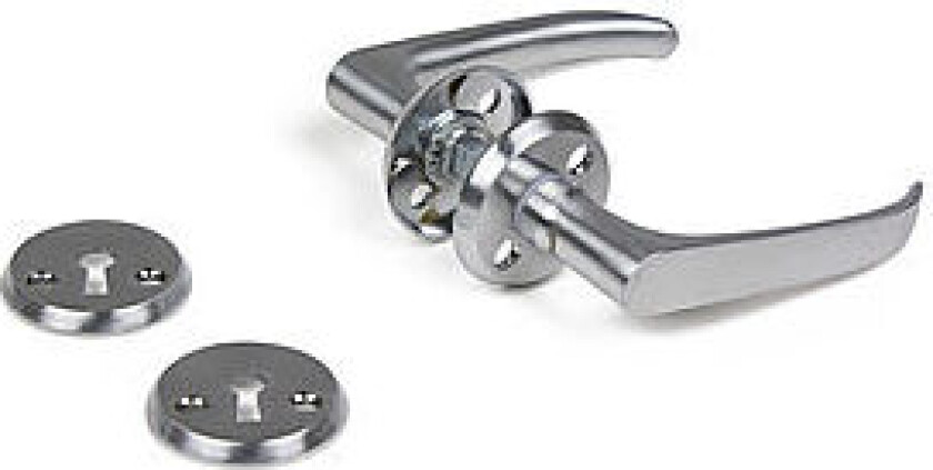 Dørhåndtak A1871 innvendig børstet krom 38-42 mm