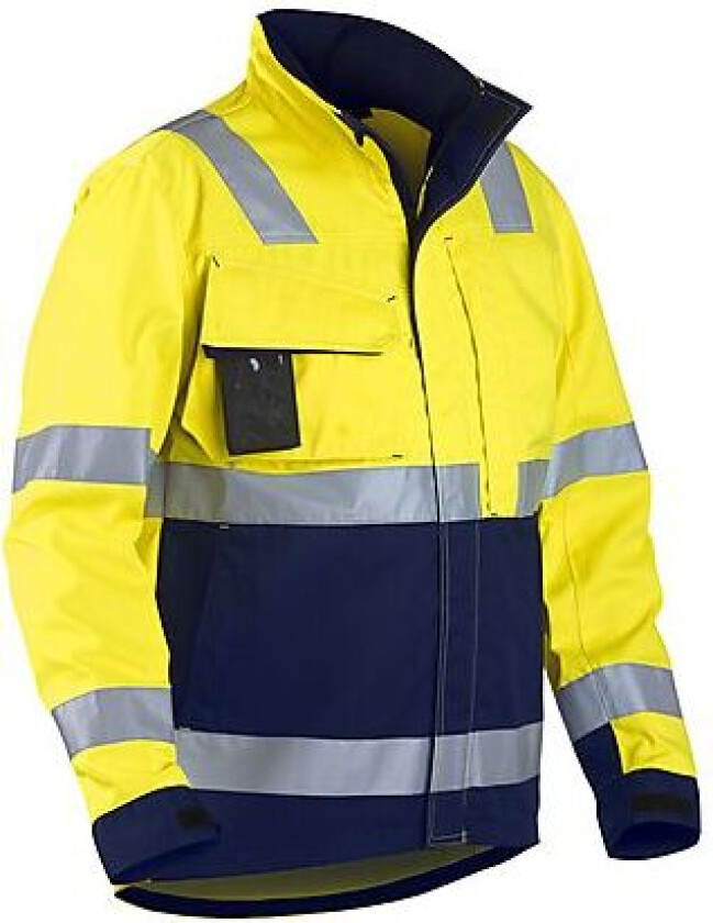 Jakke varsel gul/marine L