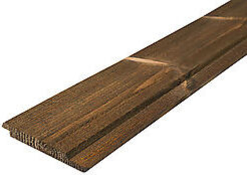 Buerkledning furu 19x148 mm brun