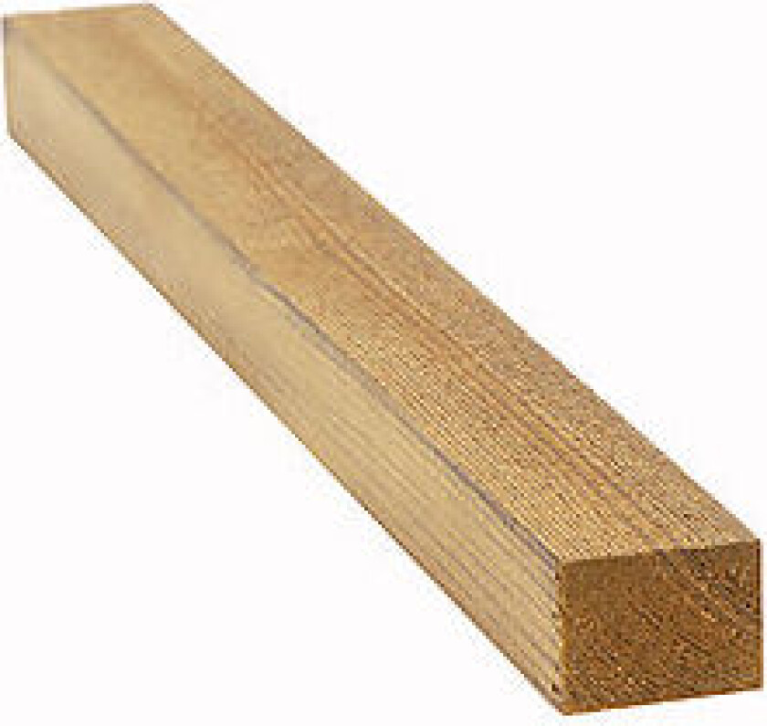 Lekt furu impregnert natur 48x73 mm