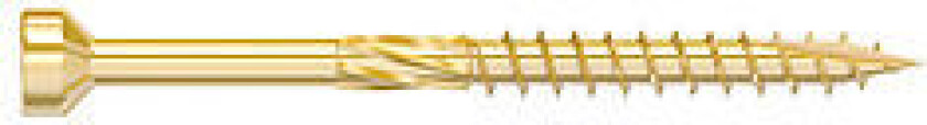 Listeskrue LSF 3,0x42 hvit 200 stk