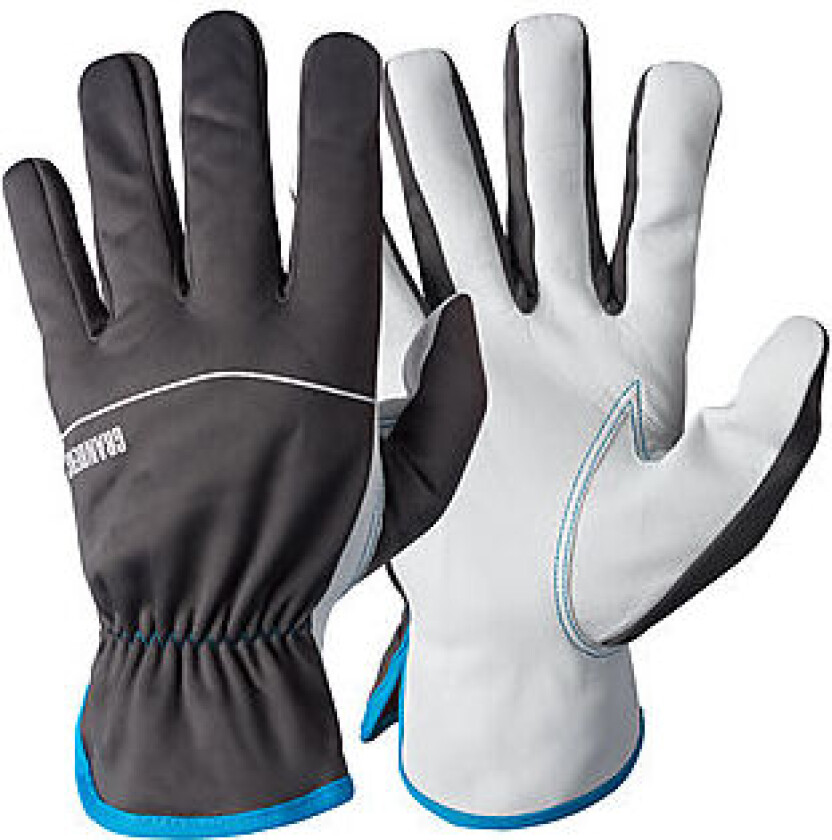 Hanske geit/nylon uforet str 10